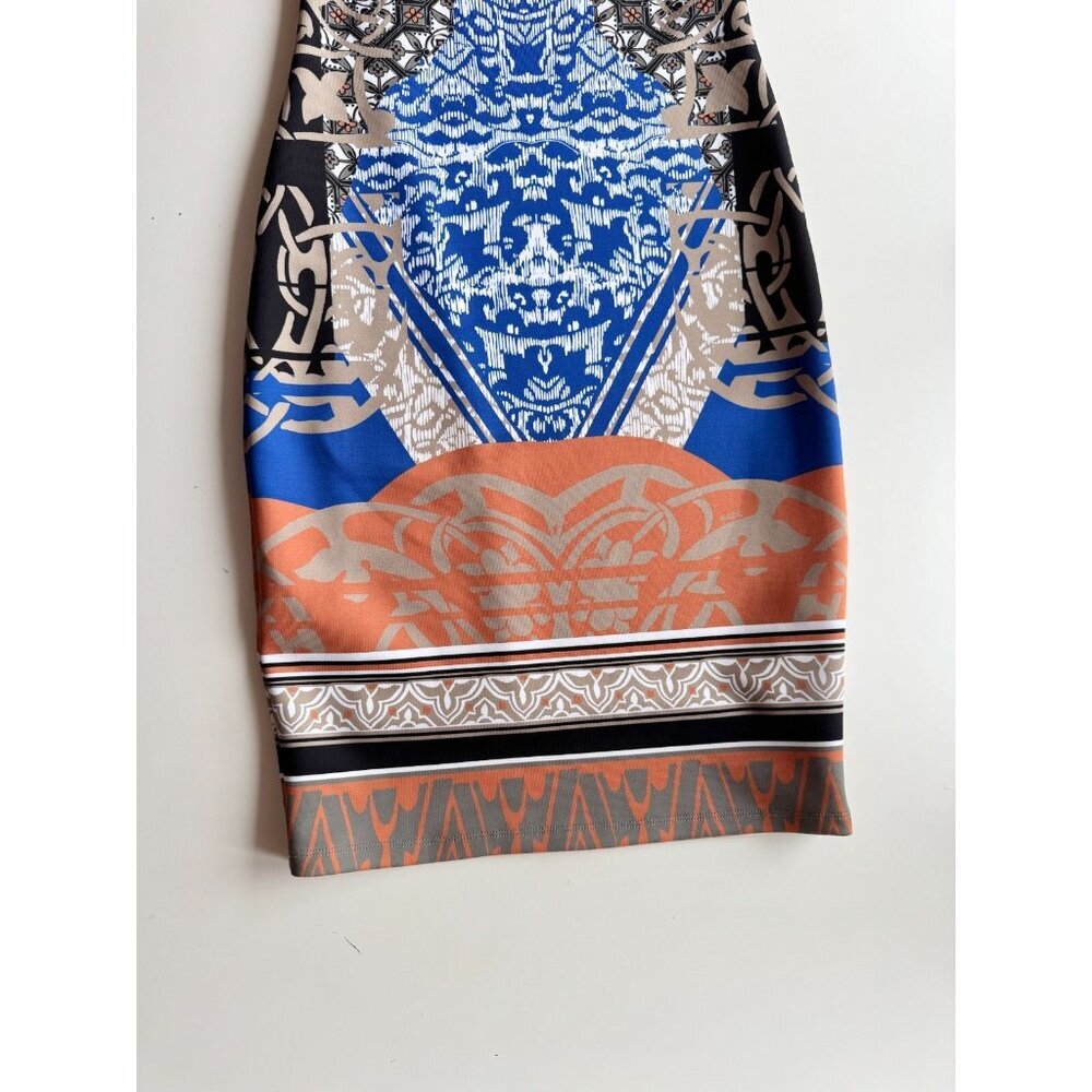HALE BOB Kaleidoscope Printed Neoprene Sheath Dress, Size S - Picture 9 of 15